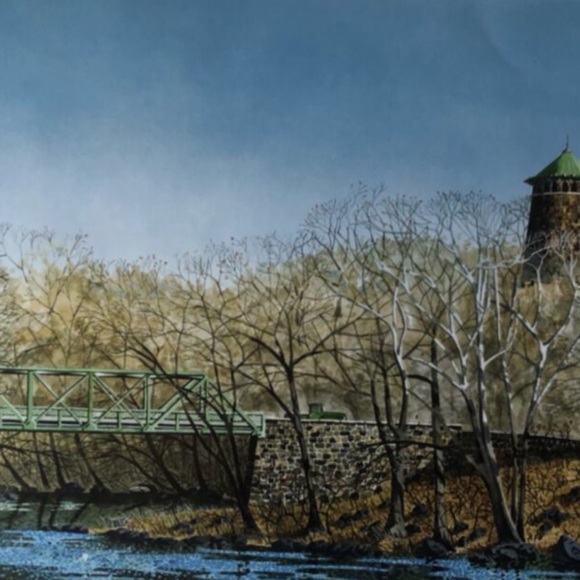 Rising Sun Bridge : Crossing the Brandywine by Larry S. Anderson - Picture 1 of 14